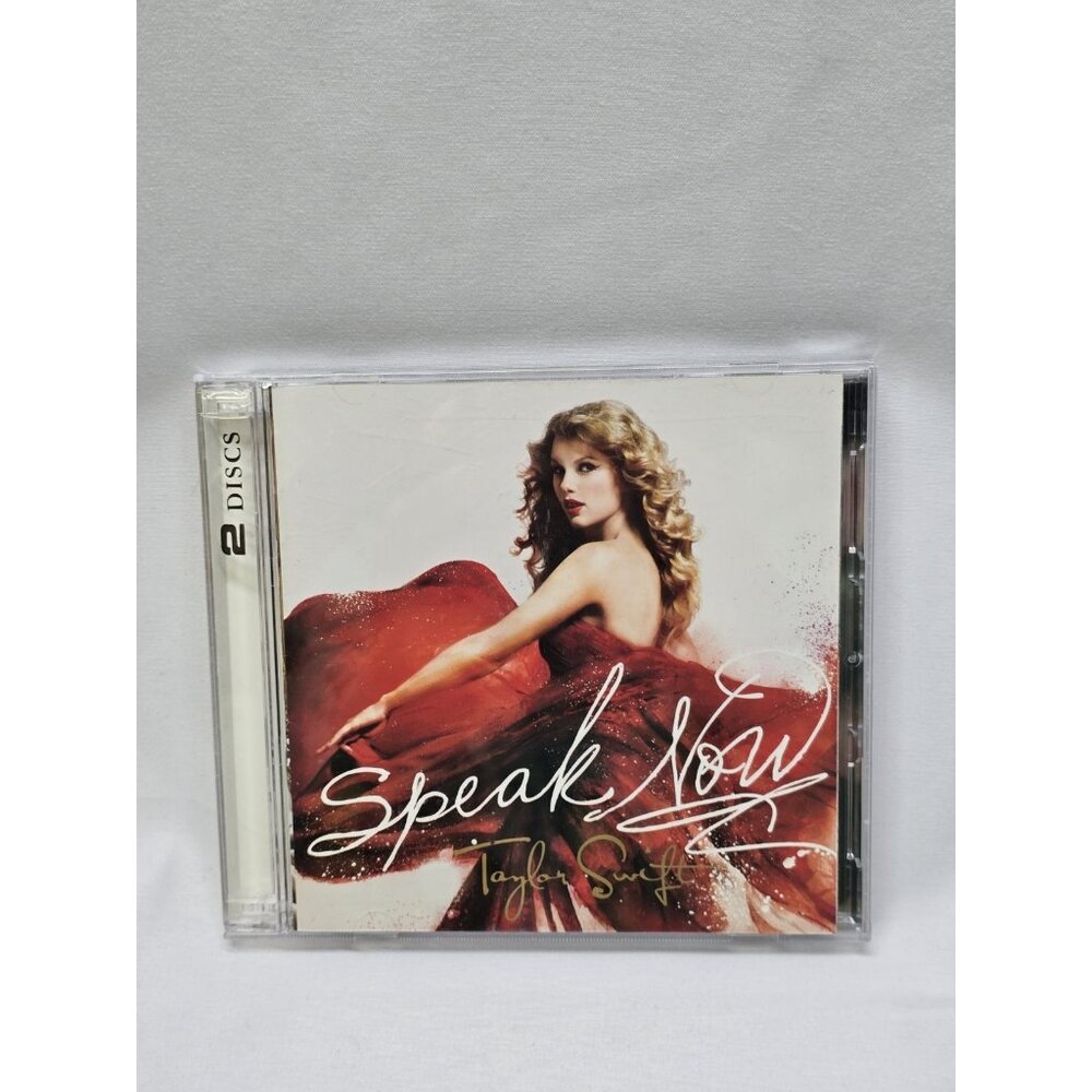 Speak Now by Taylor Swift (CD, 2010, 2 Discs, Big Machine Records)- Flawed Case